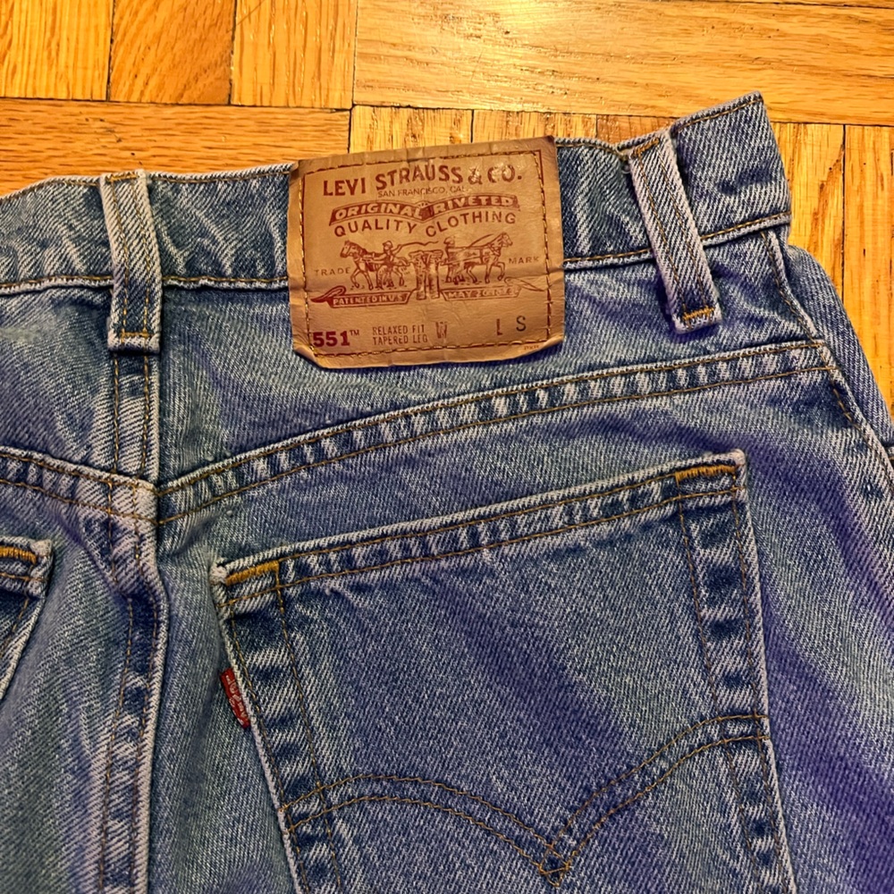 Vintage medium wash 551 Levi’s